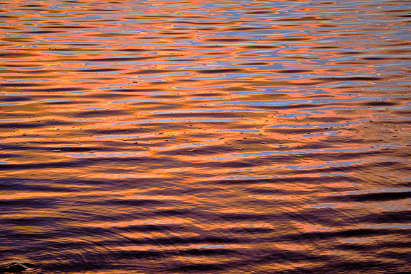 Sunset over Paihia in the Bay of Islands.
