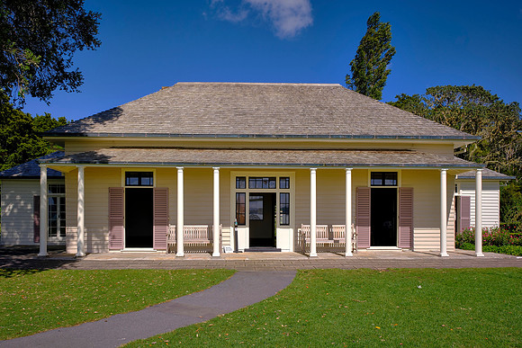 The Treaty of Waitangi, signed here in 1840 between the British Crown and the Māori, is New Zealand's founding document.