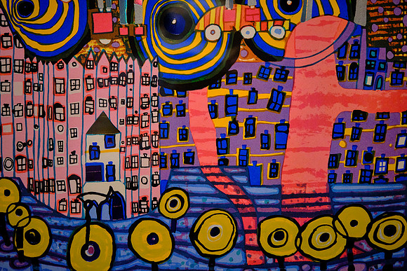 He worked as a painter, architect, and environmental activist until his death in 2000.