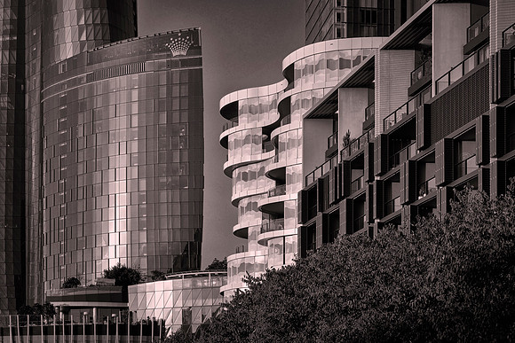 Barangaroo waterfront in Sydney, Australia