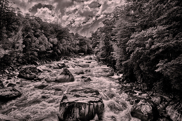 Fiordland National Park, Southern Alps, New Zealand