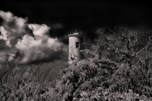 Egmont Key lighthouse was built in 1848 and rebuilt in 1858 after hurricanes in 1848 and 1852 whacked the original structure.