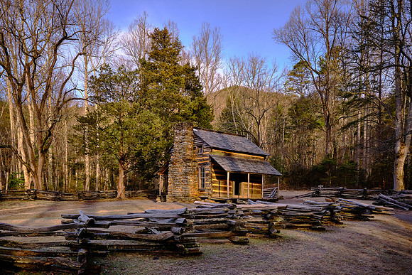 When the Olivers moved to Cades Cove in the 1820s, the only road into the cove was a primitive trail.