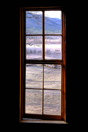 The cabin was one of the last historical structures to be vacated.  It remained in the Oliver family for over 100 years.