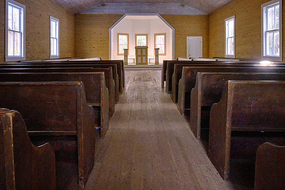 During the Civil War, the church was not able to safely meet due to political discourse.