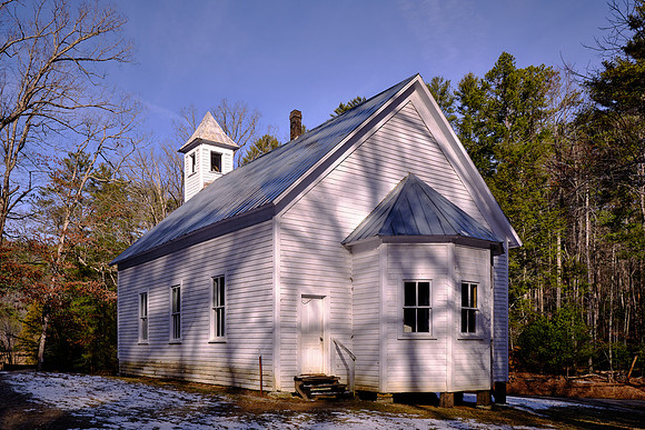 As the congregation grew, this new church was built in 1915.