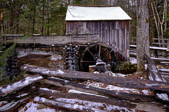 This grist mill was built by John Cable in 1867.