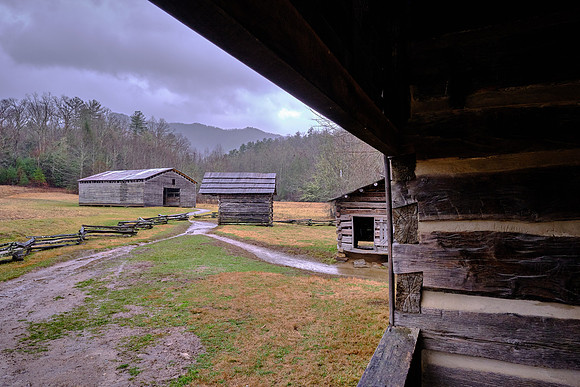 The Lawson property included a barn, smokehouse, and granary.