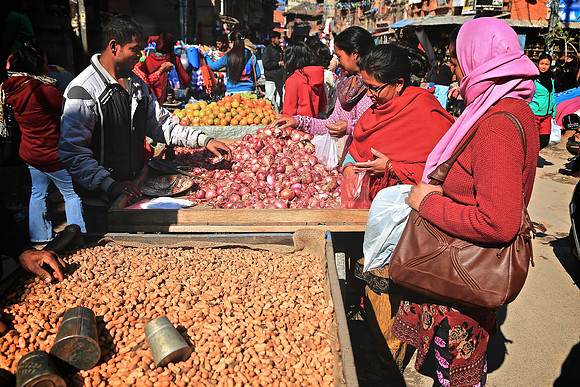 Downtown Lalitpur, Nepal