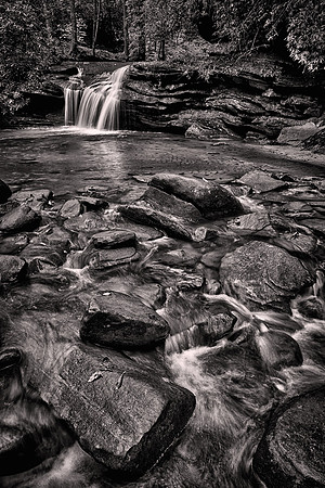2015 October, Carrick Creek Falls, Table Rock State Park, South Carolina