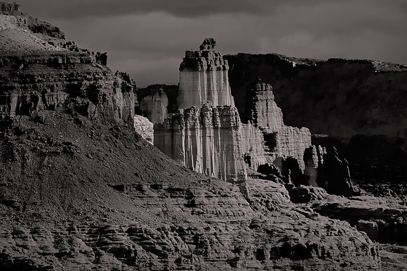 2017 October, sunset, Fisher Towers, Colorado River Canyon, Utah