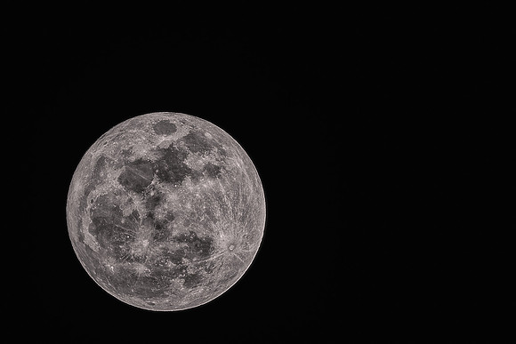 2018 January 1, Super Blood Moon, Davidson, North Carolina