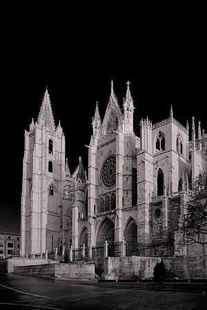 2018 April, Catedral de León, León, Basque Country, Spain
