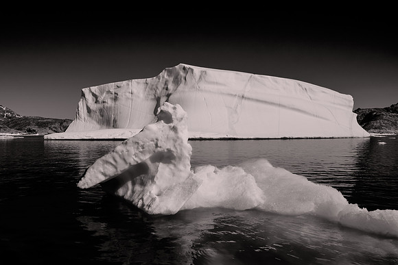 2023 July, icebergs in Angmagssalik Fjord, East Greenland