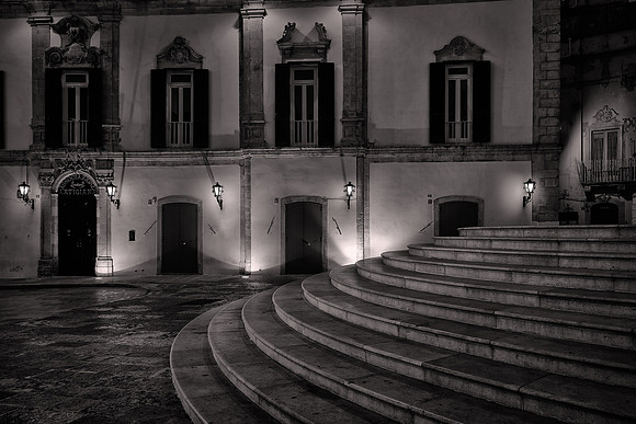 2023 October, Basilica steps, Martina Franca, Apulia, Italy