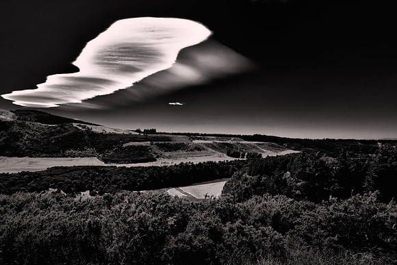 2026 February, Stacked lenticular cloud near Christchurch, New Zealand