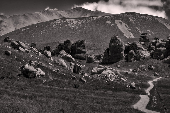 2026 February, Castle Hill limestone rock‑field basin in Southern Alps, New Zealand