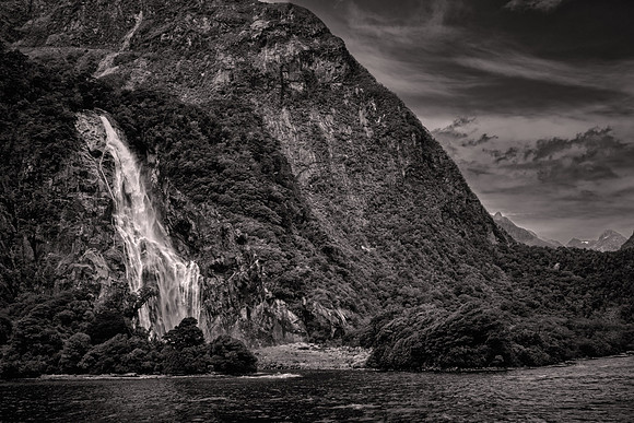 2026 February, Stirling Falls, Milford Sound, Fiordland National Park, New Zealand