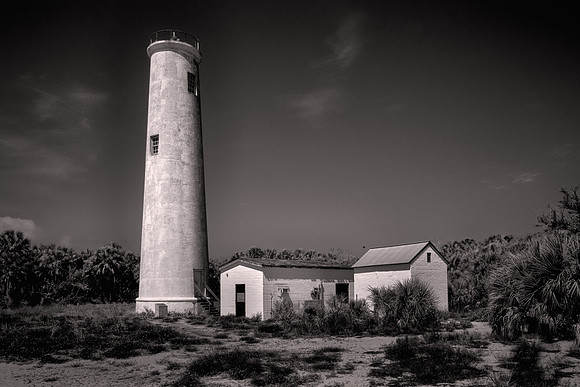 2026 March, lighthouse, Egmont Key National Wildlife Refuge, Tampa Bay, Florida