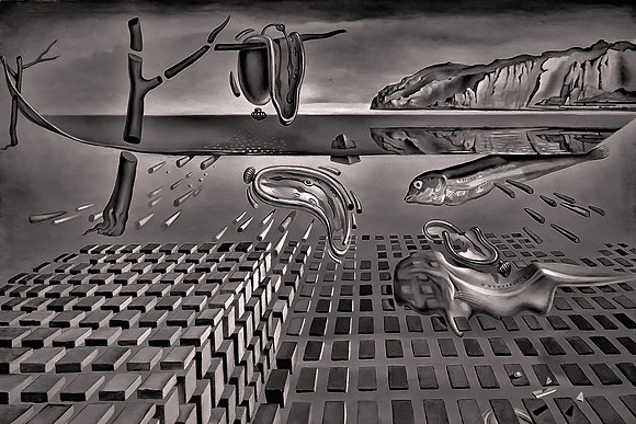 2026 March, "The Disintegration of the Persistence of Memory" by Salvador Dalí, Dalí Museum, St. Petersburg, Florida