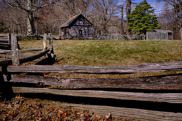 Puckket Cabin, Blue Ridge Parkway, VA