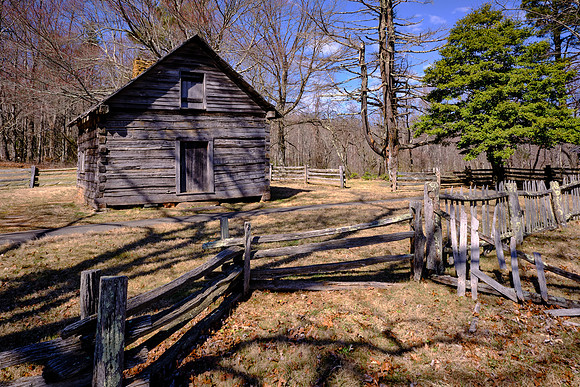Puckket Cabin, Blue Ridge Parkway, VA