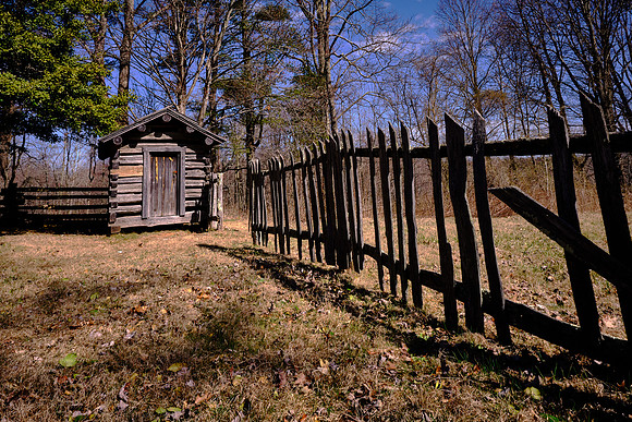 Puckket Cabin, Blue Ridge Parkway, VA