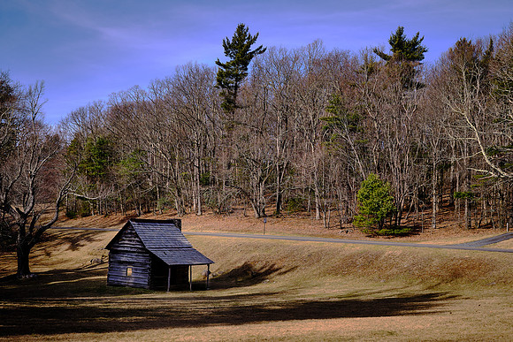 Historic Cabin, Blue Ridge Parkway, NC