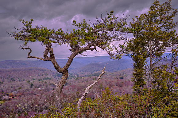 Flat Rock Overlook, Blue Ridge Mountains, NC