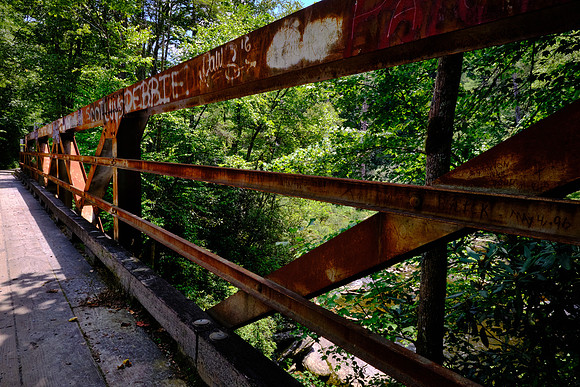 Old Iron Bridge, Bull Pen Rd., Cashiers, NC