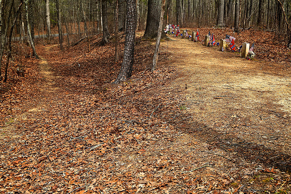 13 Unknown Confederate Graves, Natchez Trace