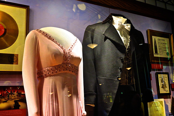 Suit and Dress of Johnny and June Carter Cash, Ryman Auditorium, Nashville