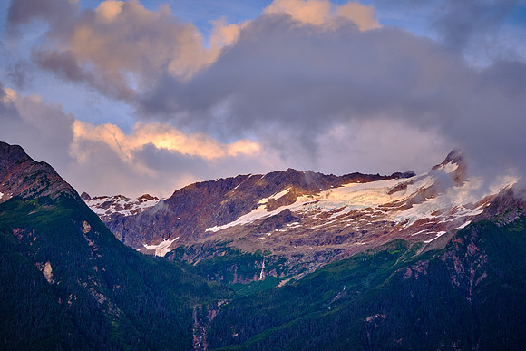 The Gastineau Channel was shaped by tectonic activity, volcanic processes, erosion, and glaciation.