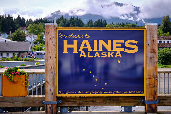 Haines is surrounded by the Coast Mountains, dramatic scenery, outdoor recreation, and easy road access.