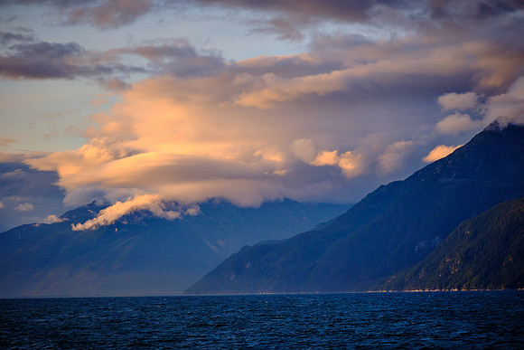 George Vancouver visited Glacier Bay in 1794 when much of the region was covered by one enormous glacier.