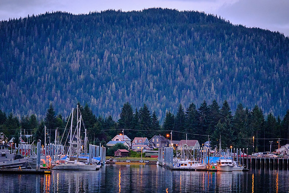 The winding Wrangell Narrows prevent massive cruise ships from docking in Petersburg.