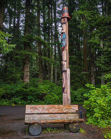 The park preserves the battle site of invading Russian traders and the indigenous Tlingit in 1804.