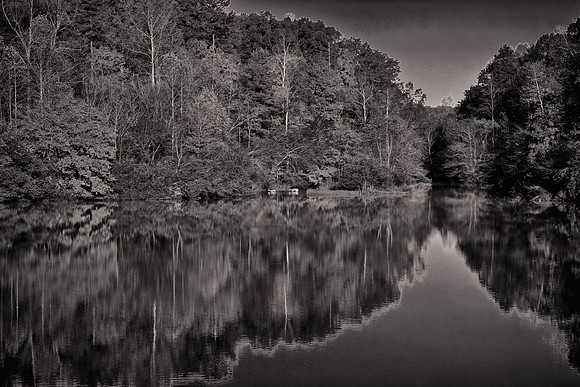 2012 October, sunrise, Lake Norman State Park, North Carolina