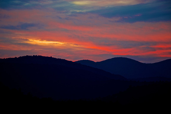 Sunset Rock, Highlands, NC
