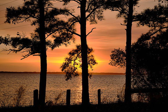 Sunset over Kill Devil Hills, NC