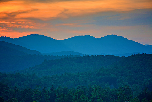 Sunset Rock, Highlands, NC