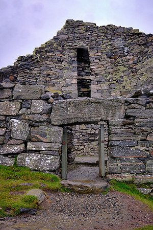 Most brochs were built around 100 BC to 100 AD.  Dun Carloway was probably built in the 1st century AD.