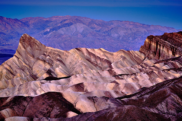 Sunrise, Zabriskie Point, Death Valley NP, CA
