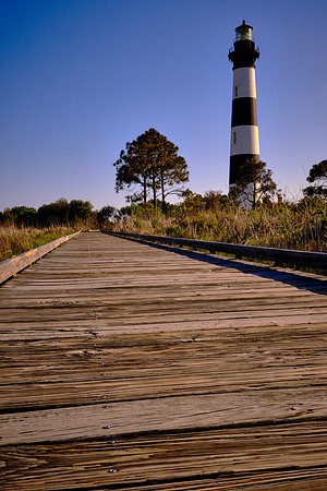 A second lighthouse was built in 1859 but retreating Confederate troops blew it up in 1861 to keep it from the Union.