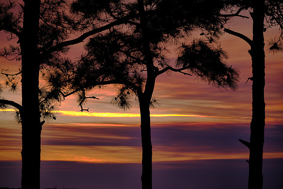 Sunset over Kill Devil Hills, NC