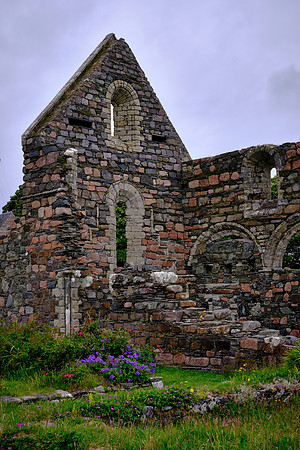 The ruins of the nunnery form the most complete remains of a medieval nunnery extant in Scotland.