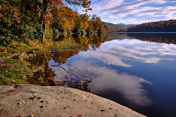 Mile Post 296, early morning over Price Lake