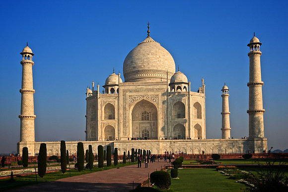 Taj Mahal - "Crown of Palaces" - built 1632-1653, Agra, India