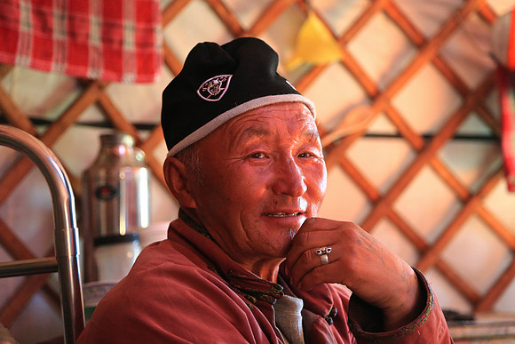 Nomad goat, sheep, and yak herders