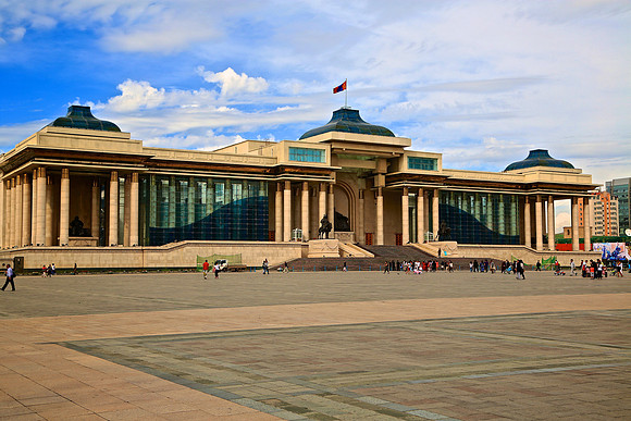 Sukhbaatar Square, Ulaanbaatar